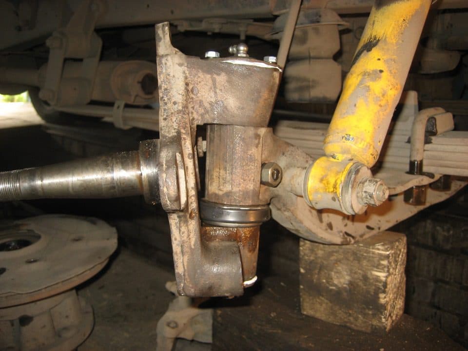 Замена шкворней