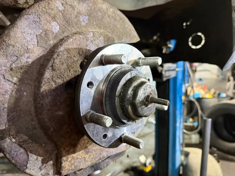 Замена передней ступицы на ГАЗ Соболь