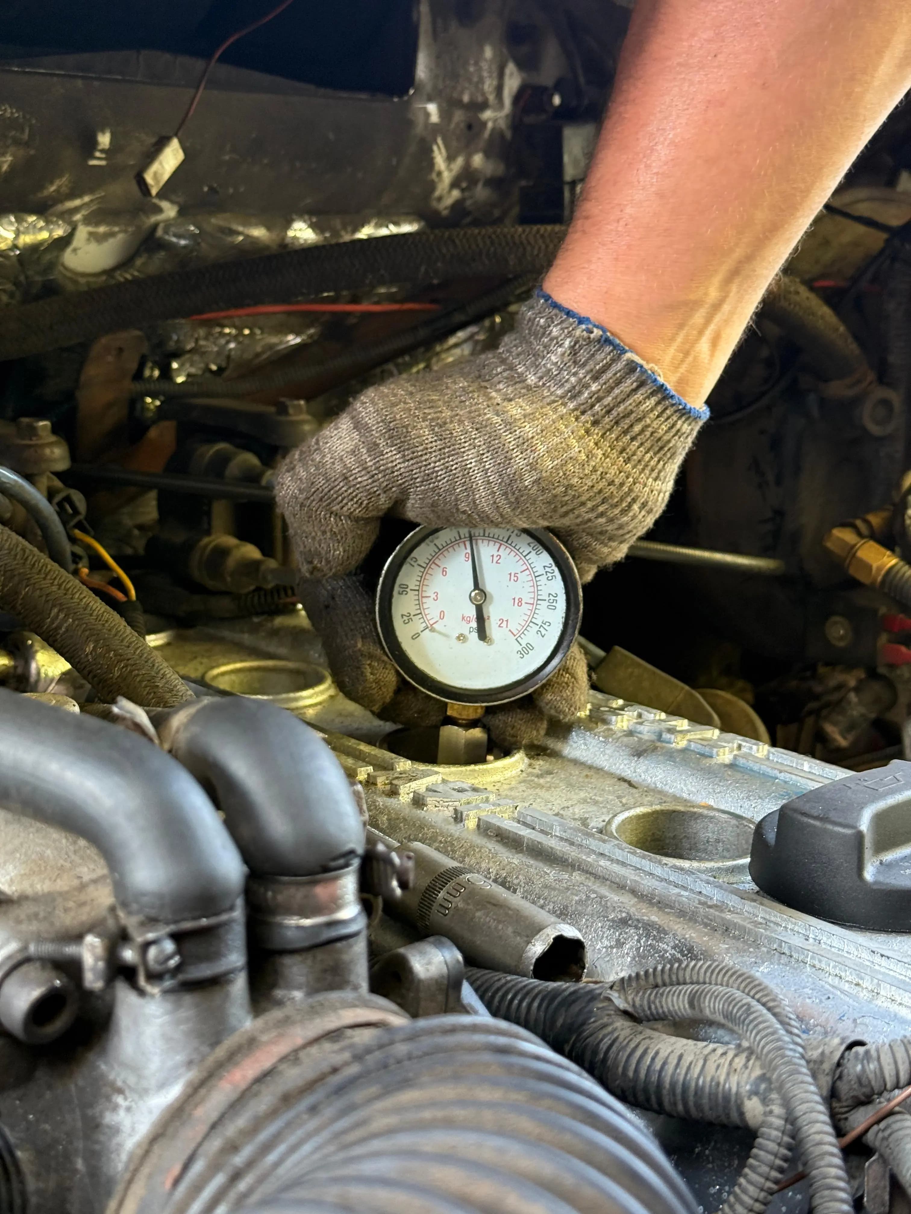 Замер компрессии двигателя ГАЗель