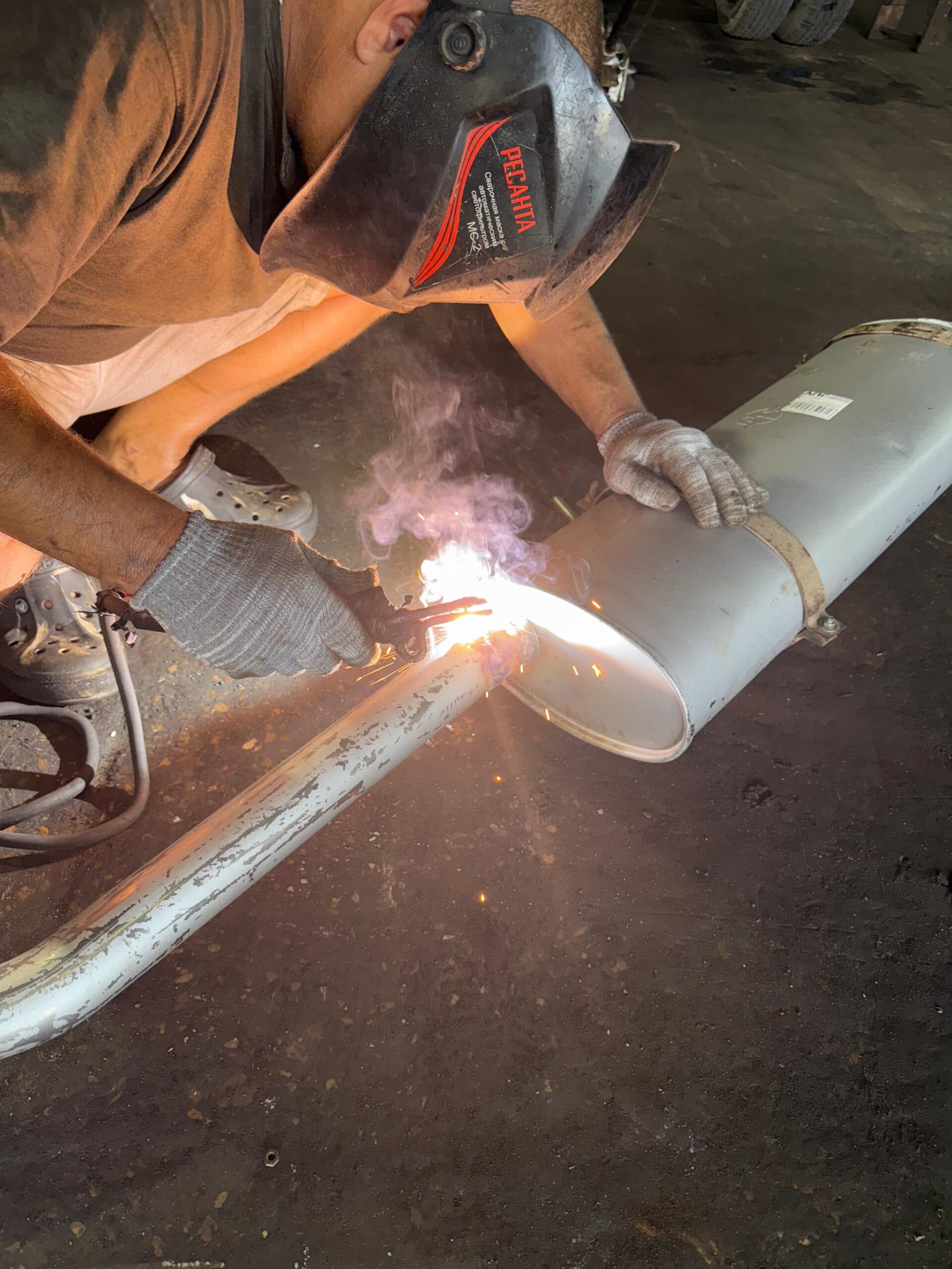 Ремонт глушителей